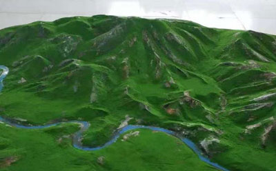 现代武山武山沙盘模型的优势