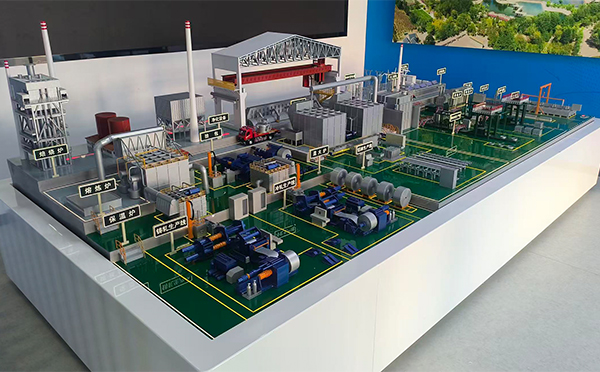 酒钢集团东铝厂-铝材生产线武山机械模型